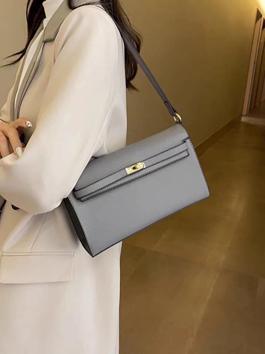 Women Stylish Eco-Leather Underarm Bag - Image 2