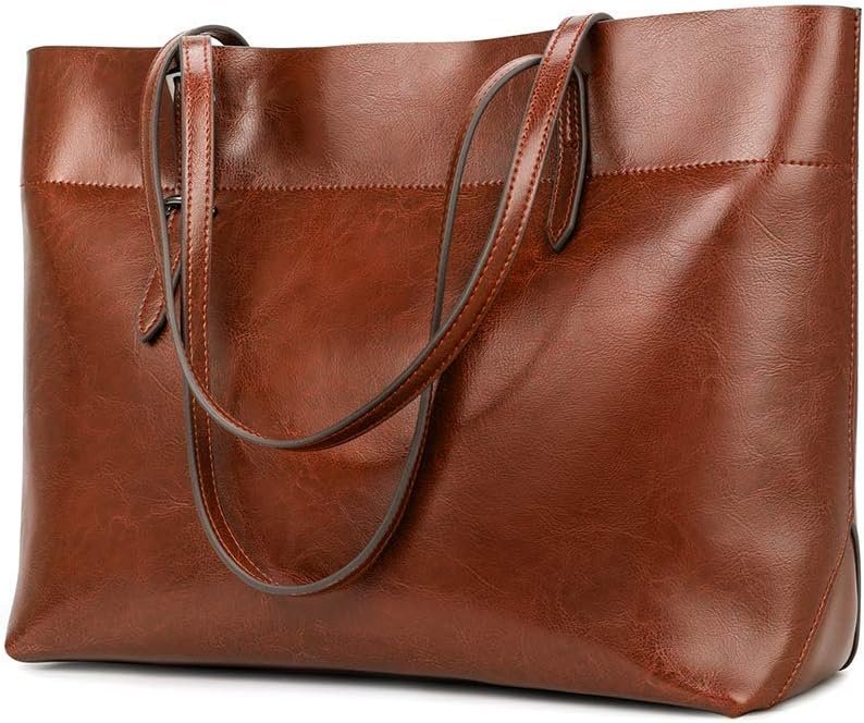 Vintage genuine leather Women tote/handbag