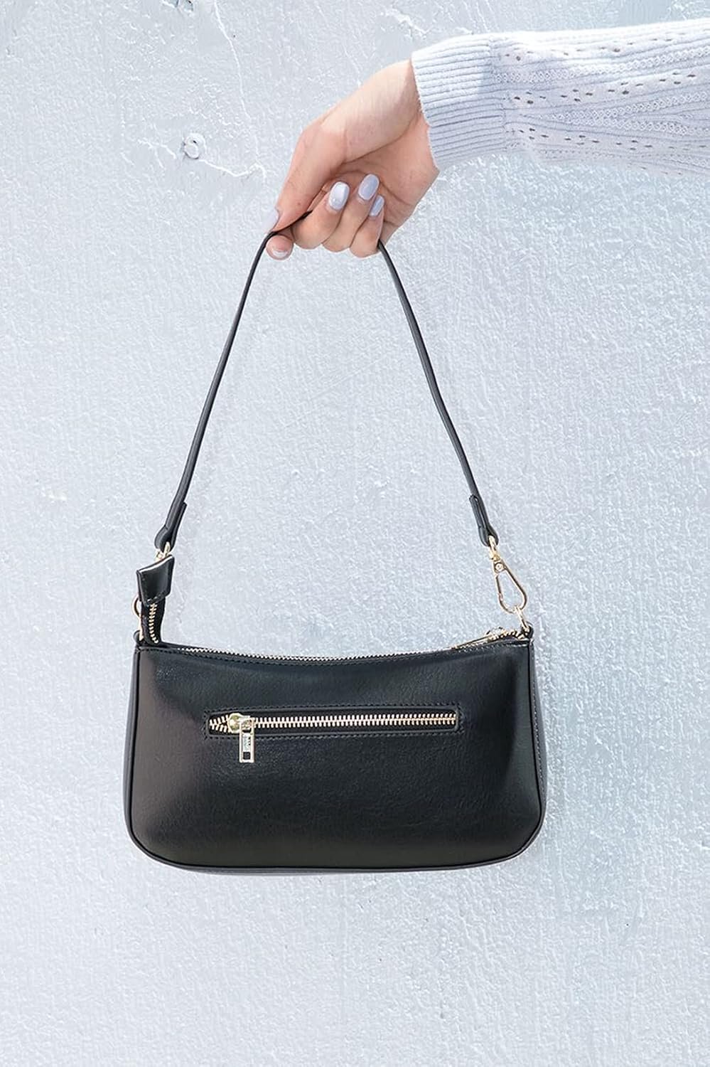 Women Vintage Eco-Leather Shoulder Bag - Image 2