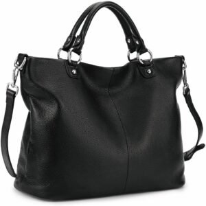 Women soft leather tote